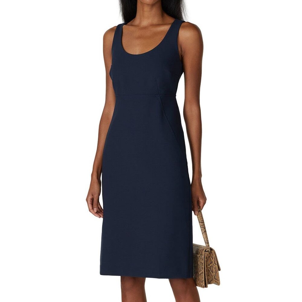 Club Monaco Button Back Vent Dress, 4